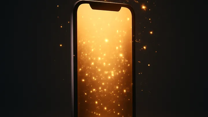 6777BIT COM - Modern phone with glowing screen 6777BIT COM Modern phone with glowing screen